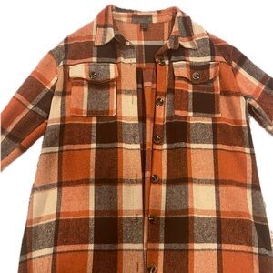 Plaid SHEIN shacket (long)